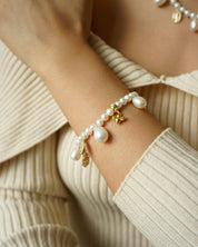 Moonlight Poet Baroque Pearl Bracelet