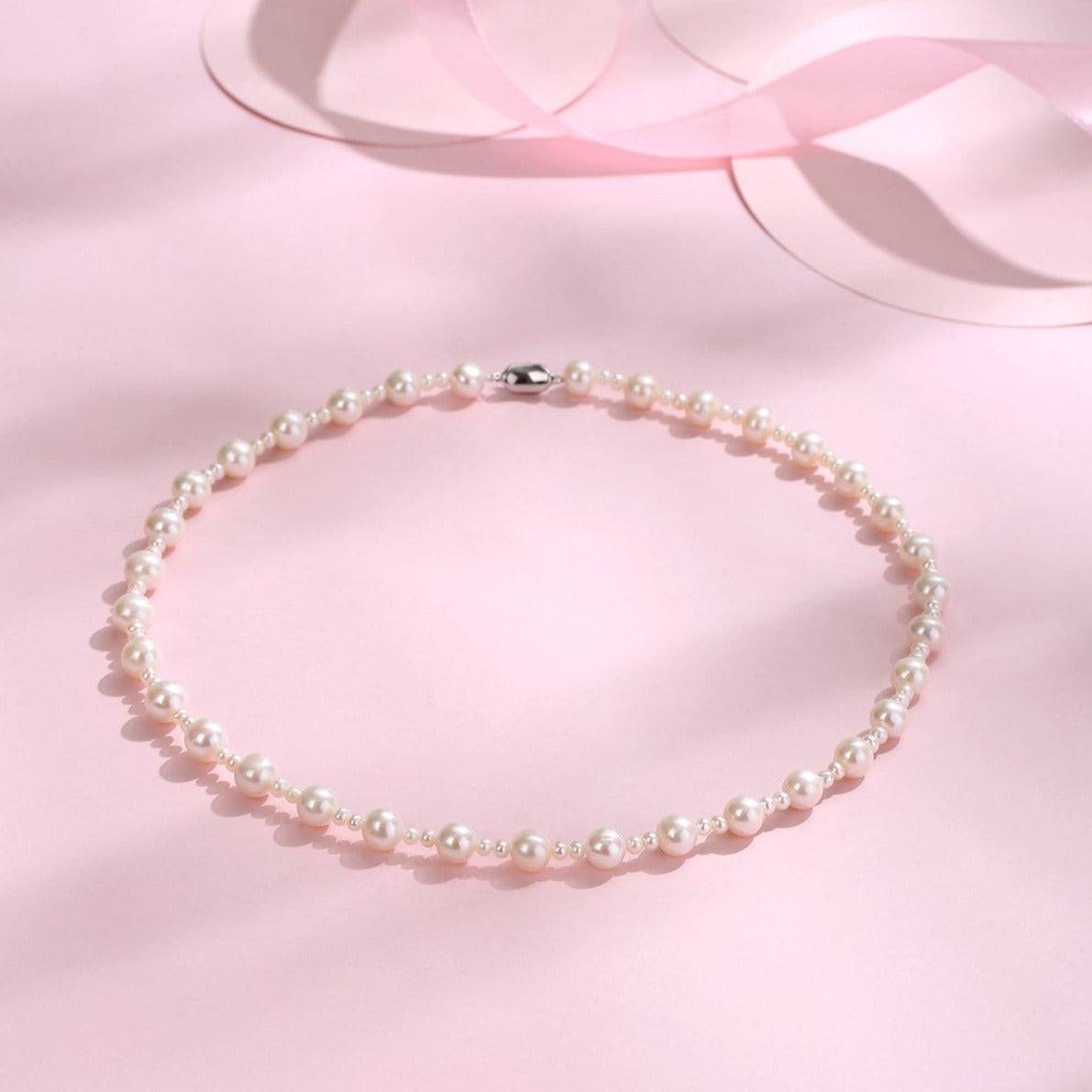 Freshwater Pearl Beaded Elegant Necklace