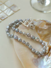 Baroque Grey Freshwater Pearl Necklace