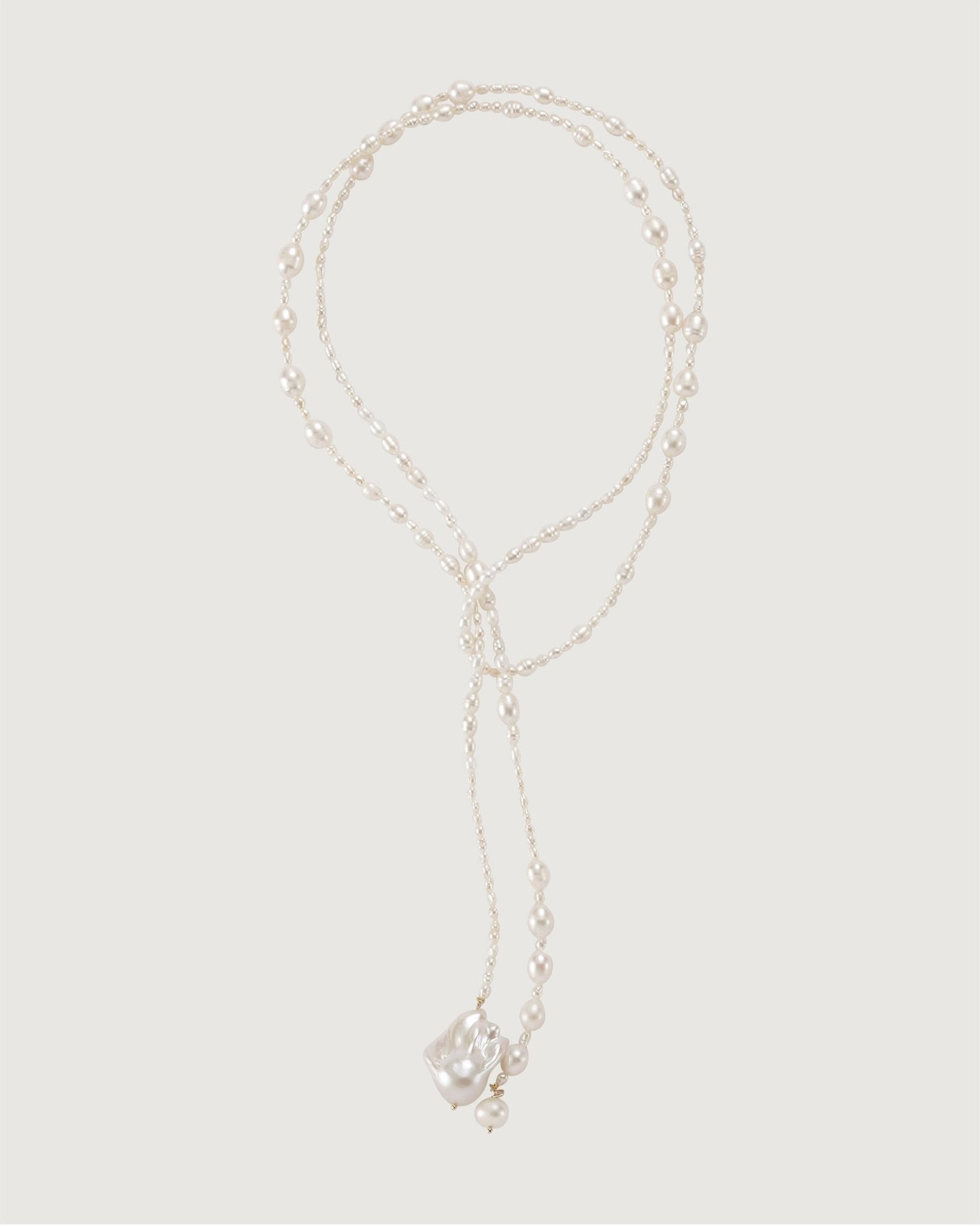 Night Rain Pearl Necklace