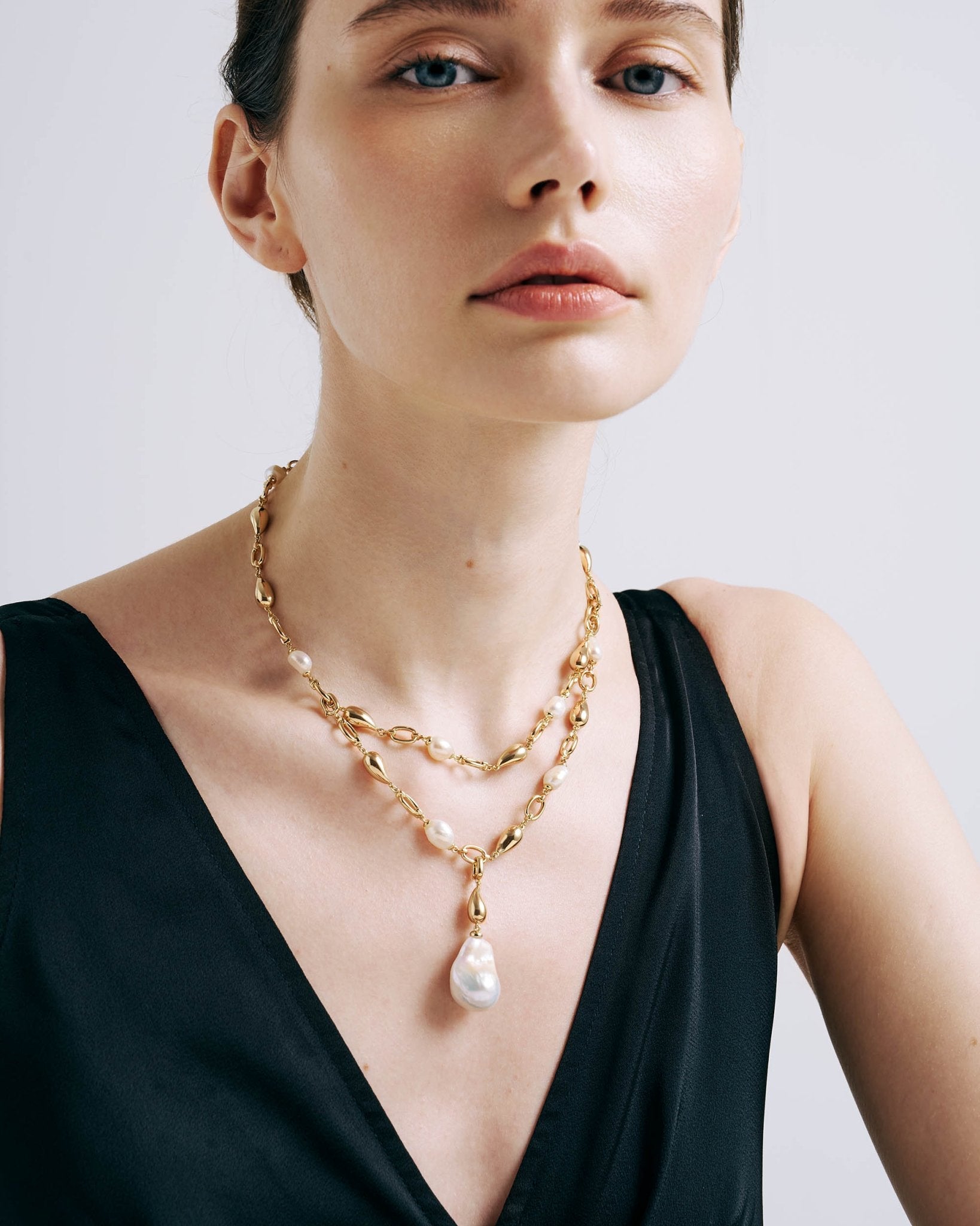 One To Wear Baroque Pearl Necklace