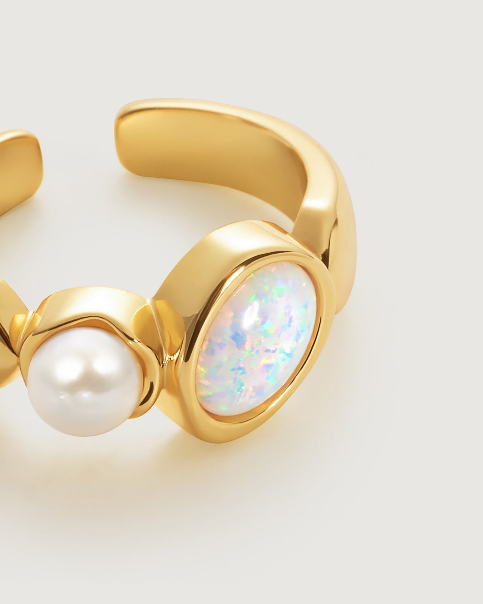 Opal Pearl Ring