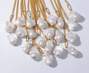 Single Drop Luxury Baroque Pearl Necklace