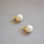 Celina Pearl Earrings Man-made Pearls