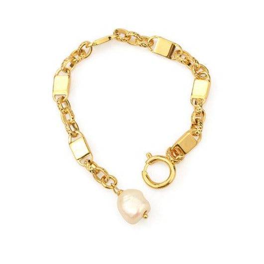 Elegant Baroque Pearl Chain Bracelet for Women 1