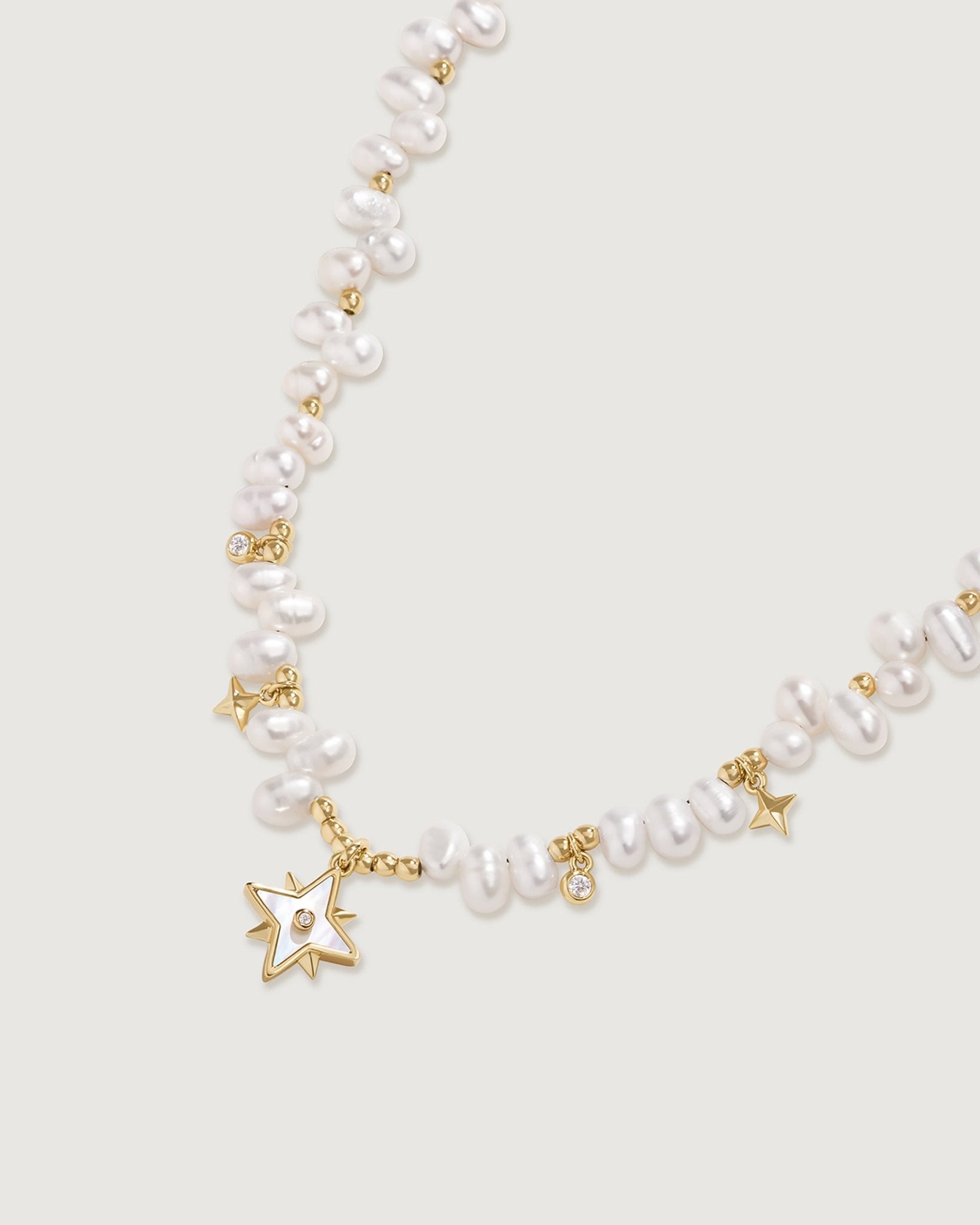 Radiant Heart Pearl Necklace