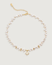 Radiant Heart Pearl Necklace