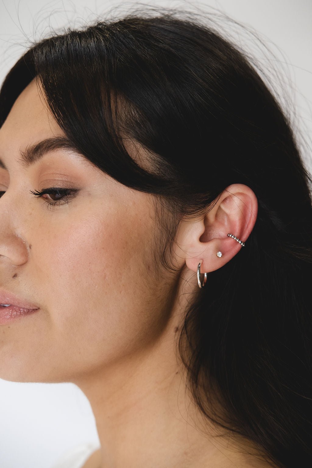 Silver Ear Cuff in Chloe Style Design