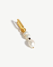 Small Baroque Pearl Single Drop Earring