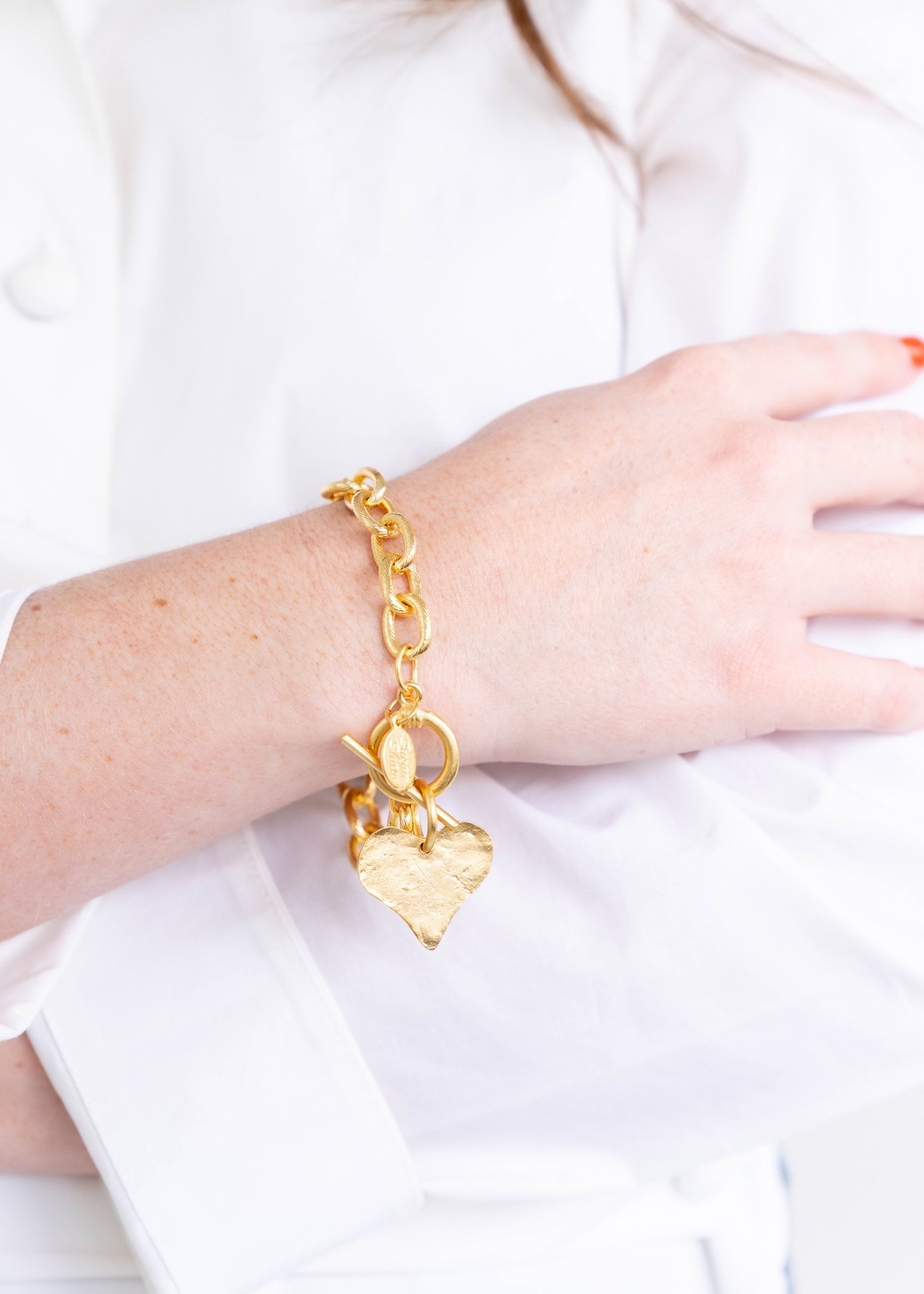 Heart Toggle Bracelet