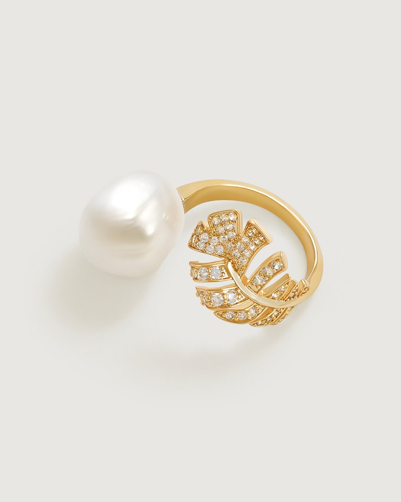 Sunshine Manor Baroque Pearl Ring