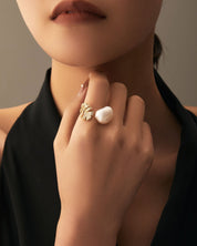 Sunshine Manor Baroque Pearl Ring