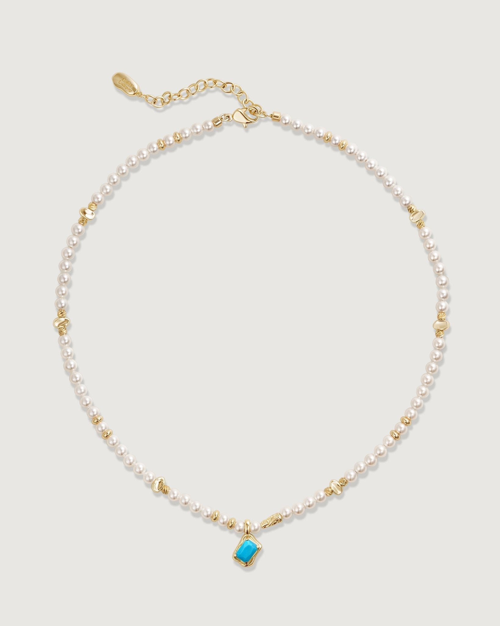 Turquoise Pearl Necklace