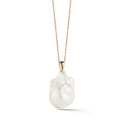 14kt Baroque Pearl Necklace