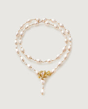 Winter Afternoon Baroque Pearl Necklace