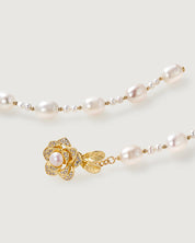 Winter Afternoon Baroque Pearl Necklace