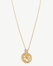 Zodiac Constellation Pendant Necklace - Sagittarius | 18k Gold Vermeil/Sagittarius