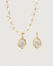 Zodiac Sign Pearl Necklace